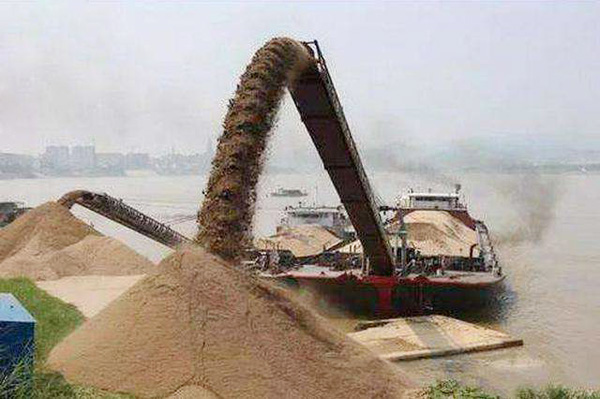 禁止河道采沙