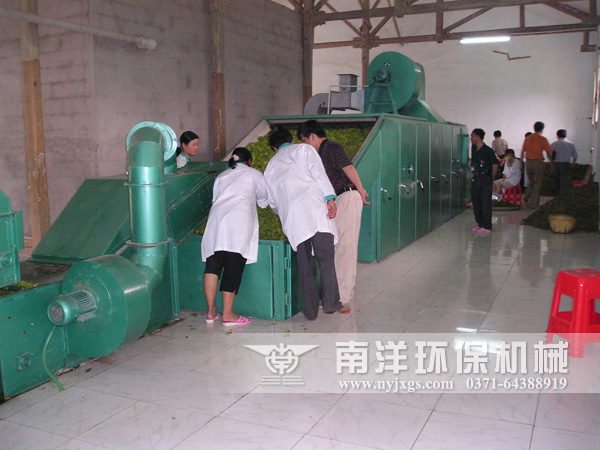 金銀花烘幹機使用現（xiàn）場