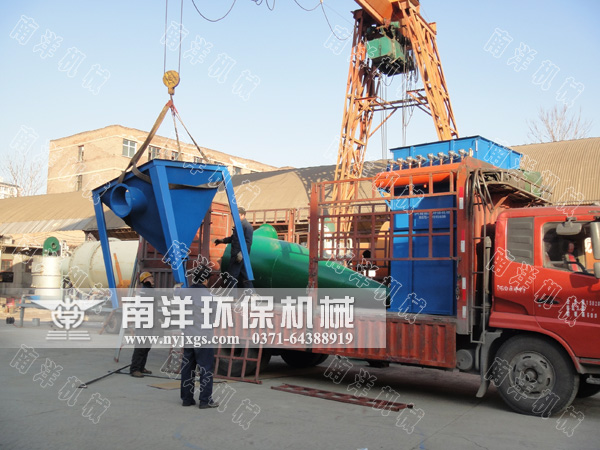 除（chú）塵設備發貨現場