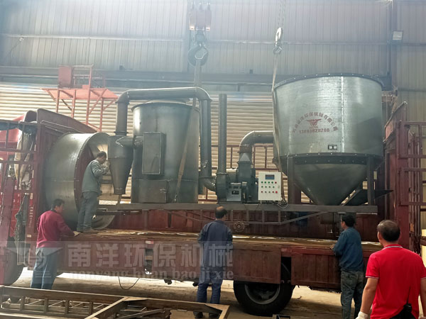 水稻烘幹機發貨現場