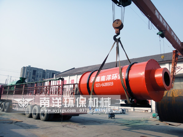 沙子烘幹機發貨