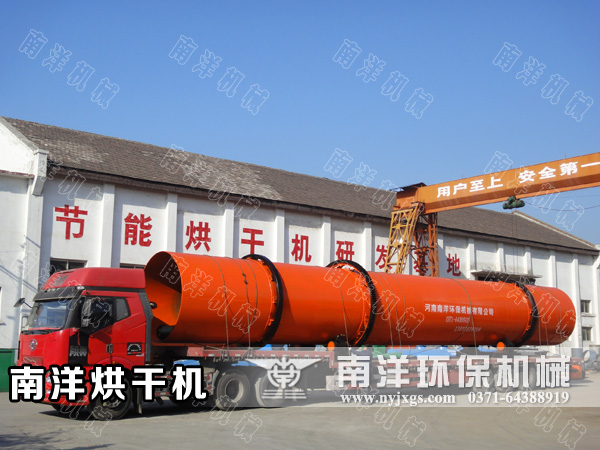 煤泥烘（hōng）幹機發貨