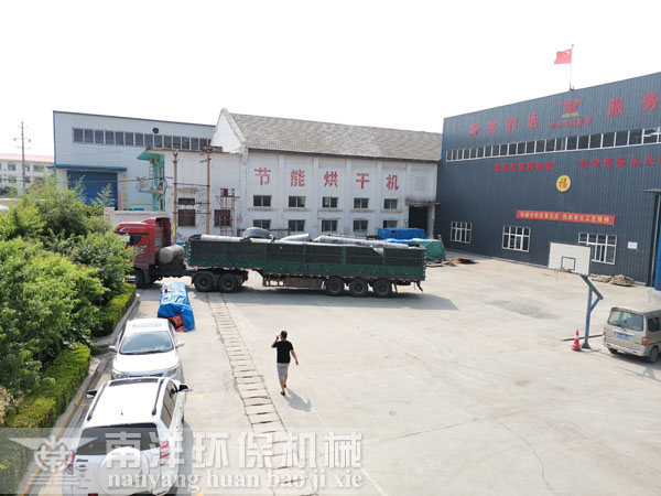 耐材烘幹機發（fā）貨