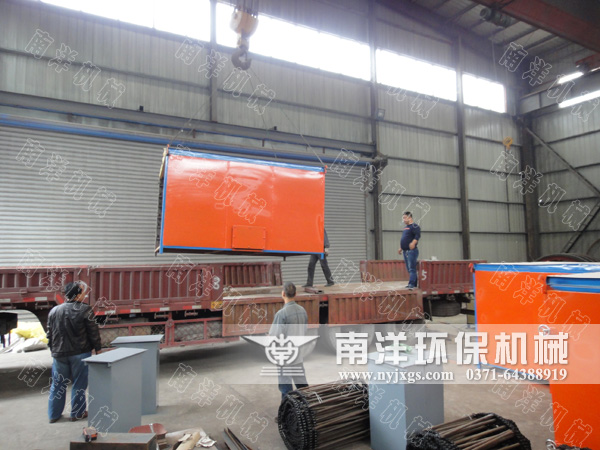 網帶烘幹（gàn）機吊裝