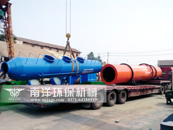 海南汙泥（ní）烘幹機發貨