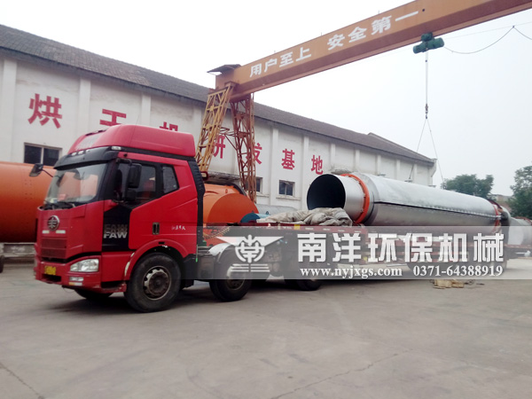 間接加熱（rè）烘幹機發貨