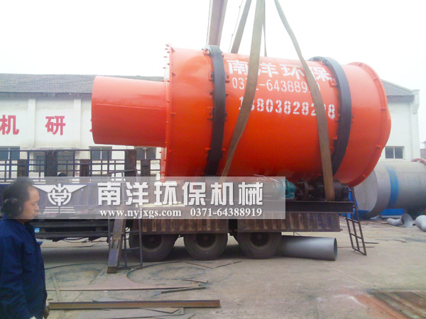 貝殼（ké）烘幹機發貨現（xiàn）場