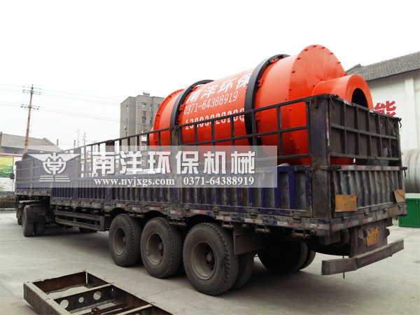 山東貝殼烘幹機發貨