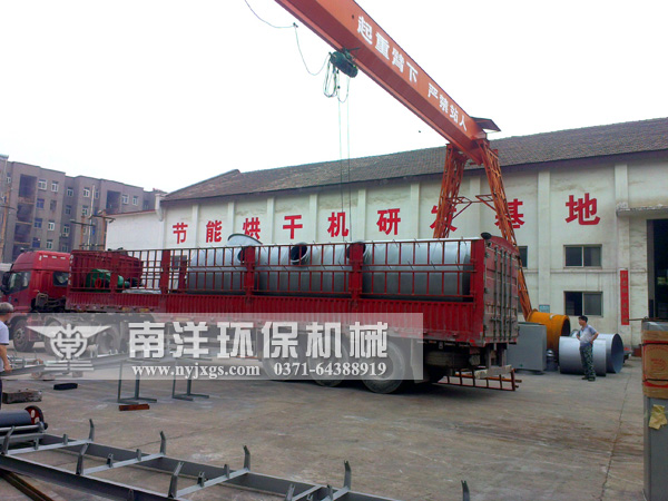 濕式（shì）除塵器裝車完成