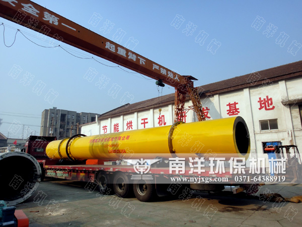 酒糟烘幹機發貨